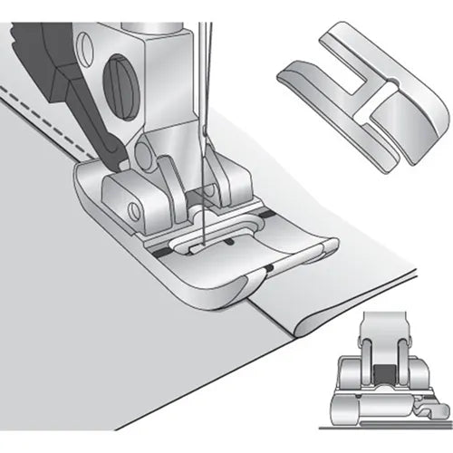 diagram of Pfaff Bi-level Topstitch Foot
