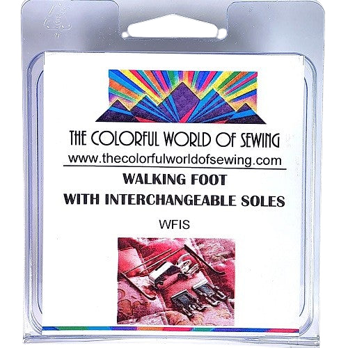 Bernette Walking Foot With Interchangeable Soles packaged