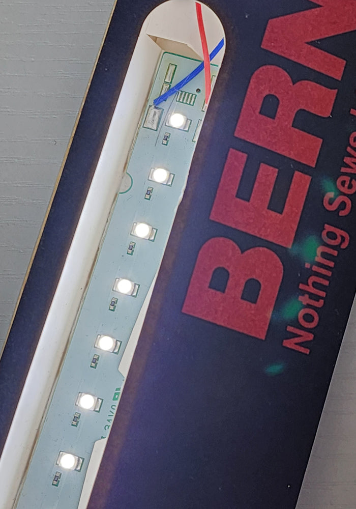 Bernina 830 Sewing Machine LED Light Strip Advertising Novelty Item USB Powered