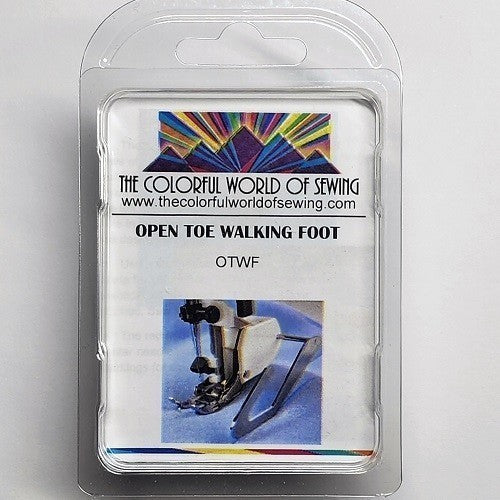 Singer Open Toe Walking Foot With Seam Guide