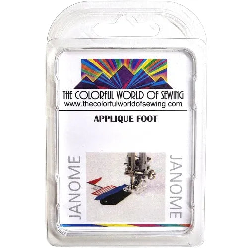Janome Applique Presser Foot packaged