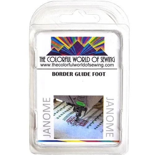 Janome Border Guide Foot packaged