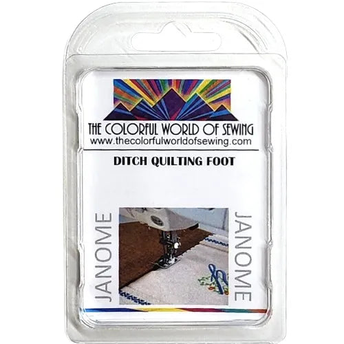 Janome Ditch Quilting/Edgestitch Presser Foot packaged