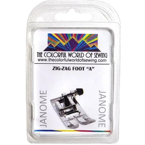 Janome Zig-Zag Presser Foot "A" packaged