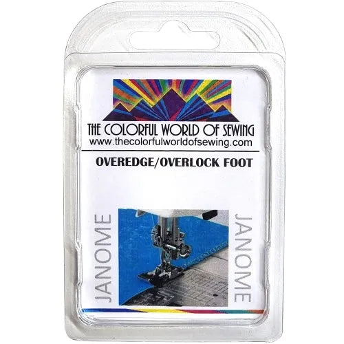 janome overcast/overedge foot packaged