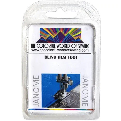 Janome Blind Hem Foot "G" packaged