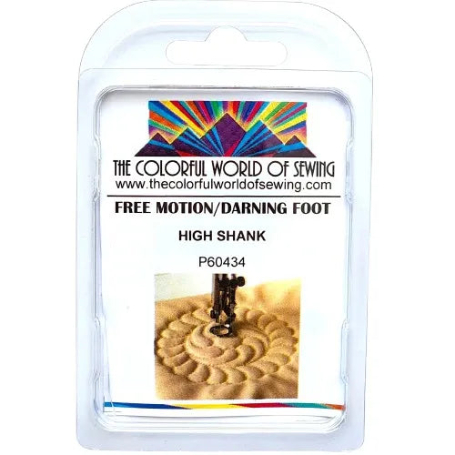 Free Motion/Darning Foot for High Speed Straight Stitch Machines packaged