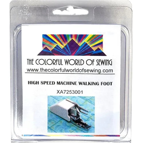 Walking Foot for High Speed Straight Stitch Machines packaged