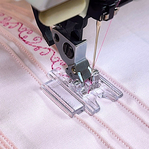 Pintuck Foot with Decorative Stitch Guide 1