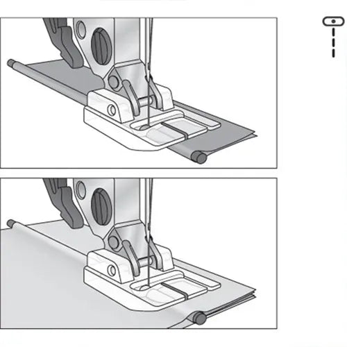 illustration of Pfaff Piping Foot