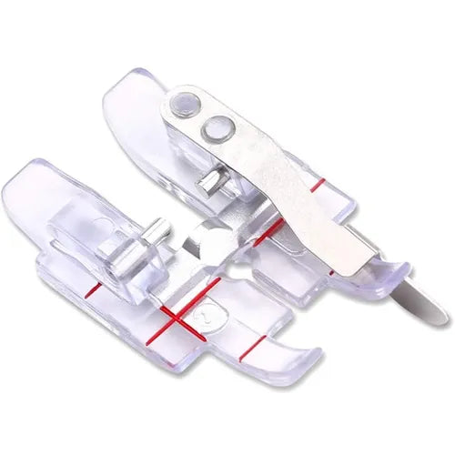 pfaff clear 1/4" foot with guide