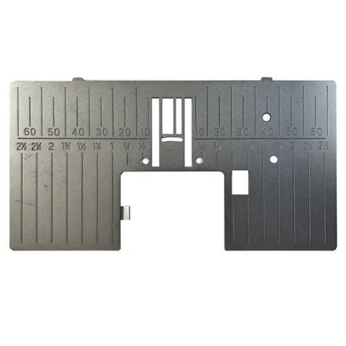 Husqvarna Viking Needle Plate In Inches for Diamond, Ruby, Topaz