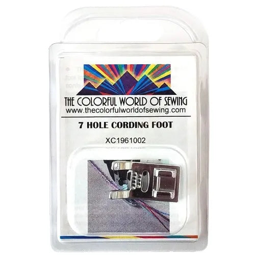 Brother/Baby Lock 7 Hole Cording Foot packaged