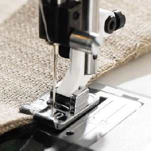 sewing a blind hem with the Husqvarna Viking Blind Hem Foot "D"