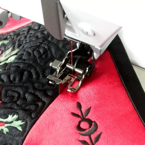 Three Sole Walking Foot With Seam Guide for Bernina "New Style" 7