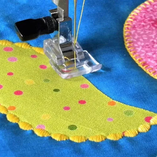 Juki Applique Foot sewing