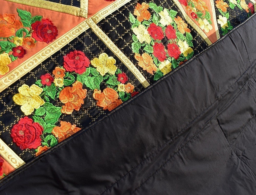 FIESTA Floral Embroidered Wall Hanging