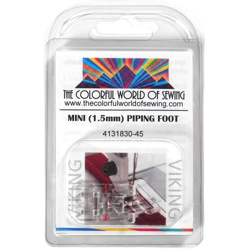 the husqvarna viking mini piping foot packaged