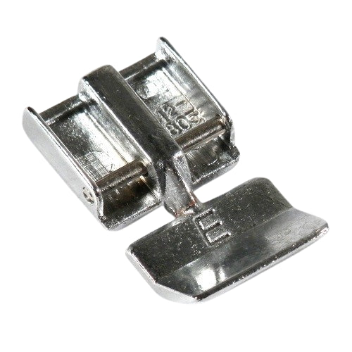 close up The Husqvarna Viking Zipper Foot "E"