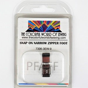 Pfaff Snap On Narrow Zipper/Straight Stitch Foot