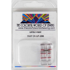 Little Foot Clear 1/4" Quilting Presser Foot for Bernina