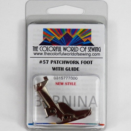 #57 1/4"Patchwork Quilting Foot with Guide for Bernina