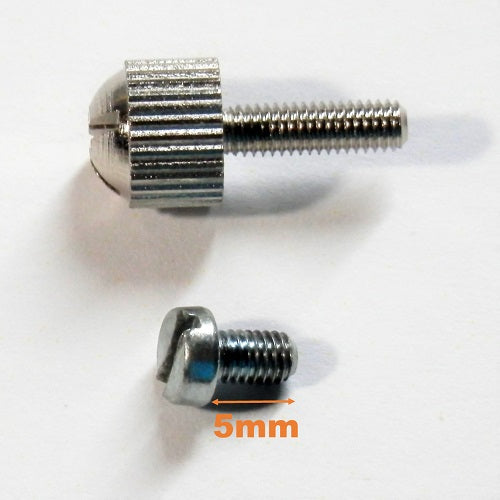 comparison of husqvarna viking longer screw with original screw