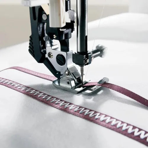 pfaff decorative trim foot sewing ribbons