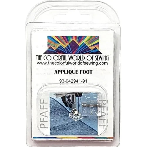 pfaff applique foot narrow packaged