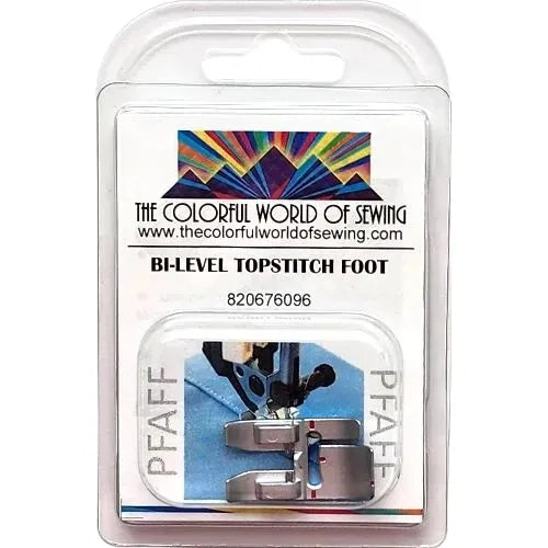 Pfaff Bi-level Topstitch Foot packaged