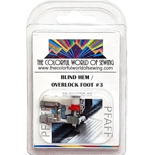 pfaff blind hem overlock foot 3 packaged