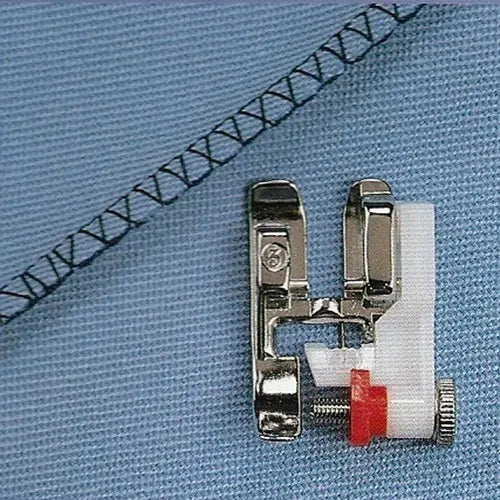 sewing an overlock stitch with the pfaff blind hem foot 3