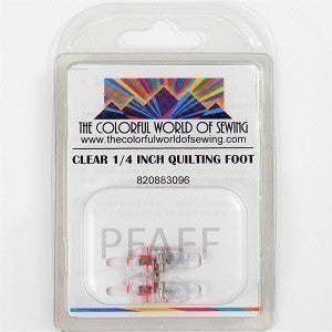 Pfaff Clear 1/4 Inch Feet