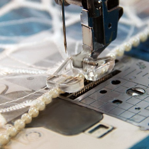 Beads On Sheer Fabrics