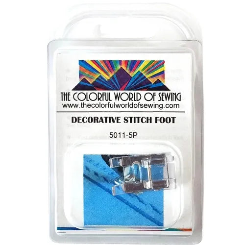 Juki Decorative Stitch Foot packaged
