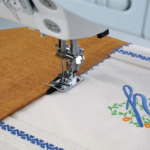 Janome Ditch Quilting/Edgestitch Presser Foot sewing