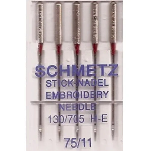 Schmetz Embroidery Needles 75