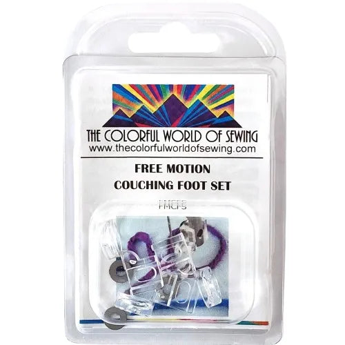 Free Motion Couching Foot Set for Bernina packaged