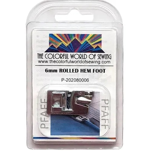 6mm Pfaff Rolled Hem Foot packaged