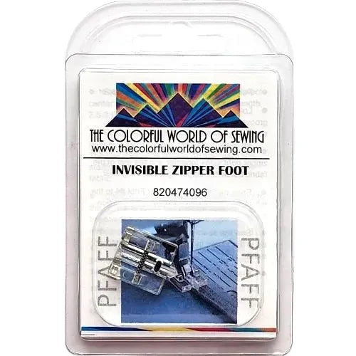 pfaff invisible zipper foot packaged