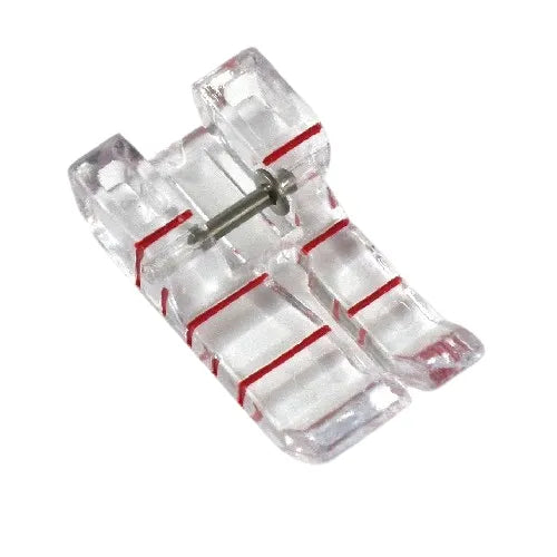 Singer Little Foot Clear 1/4" Quilting Presser Foot close up