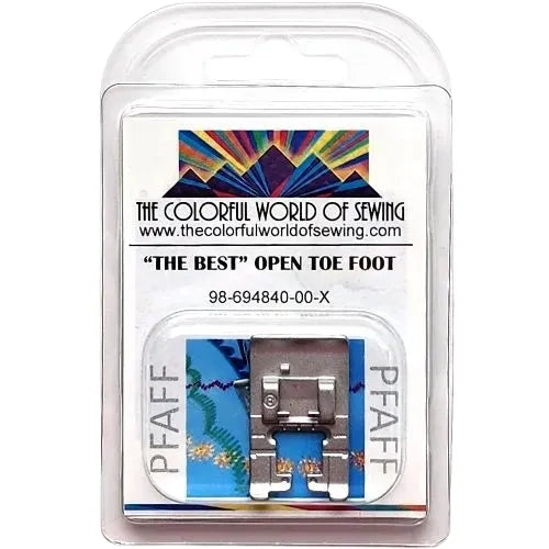 Pfaff "The Best" Open Toe Foot packaged
