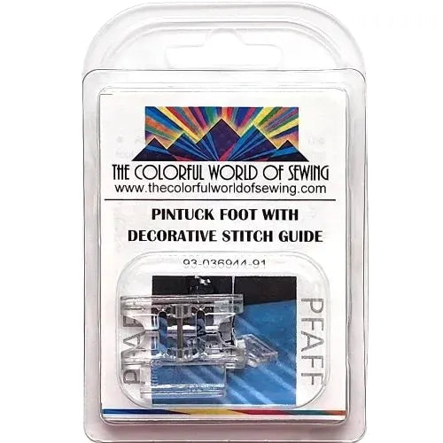 Pfaff Pintuck Foot with Decorative Stitch Guide packaged