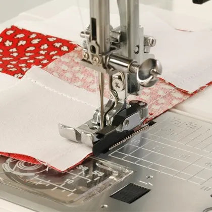 janome 1/4" seam foot "o"  sewing