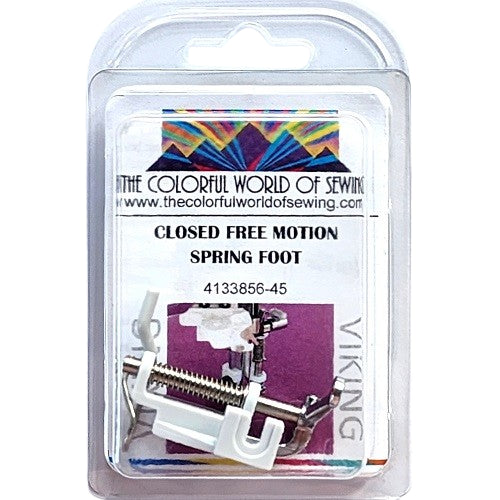 Husqvarna Viking Closed Free Motion Spring Foot packaged