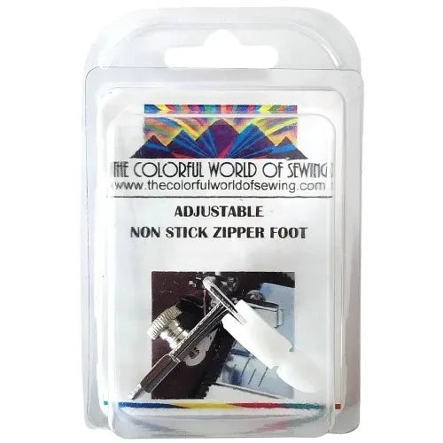 Non Stick Zipper Foot for High Speed Straight Stitch Machines packaged