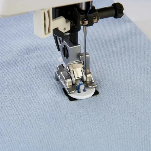 Pfaff Sew-On Button Foot sewing