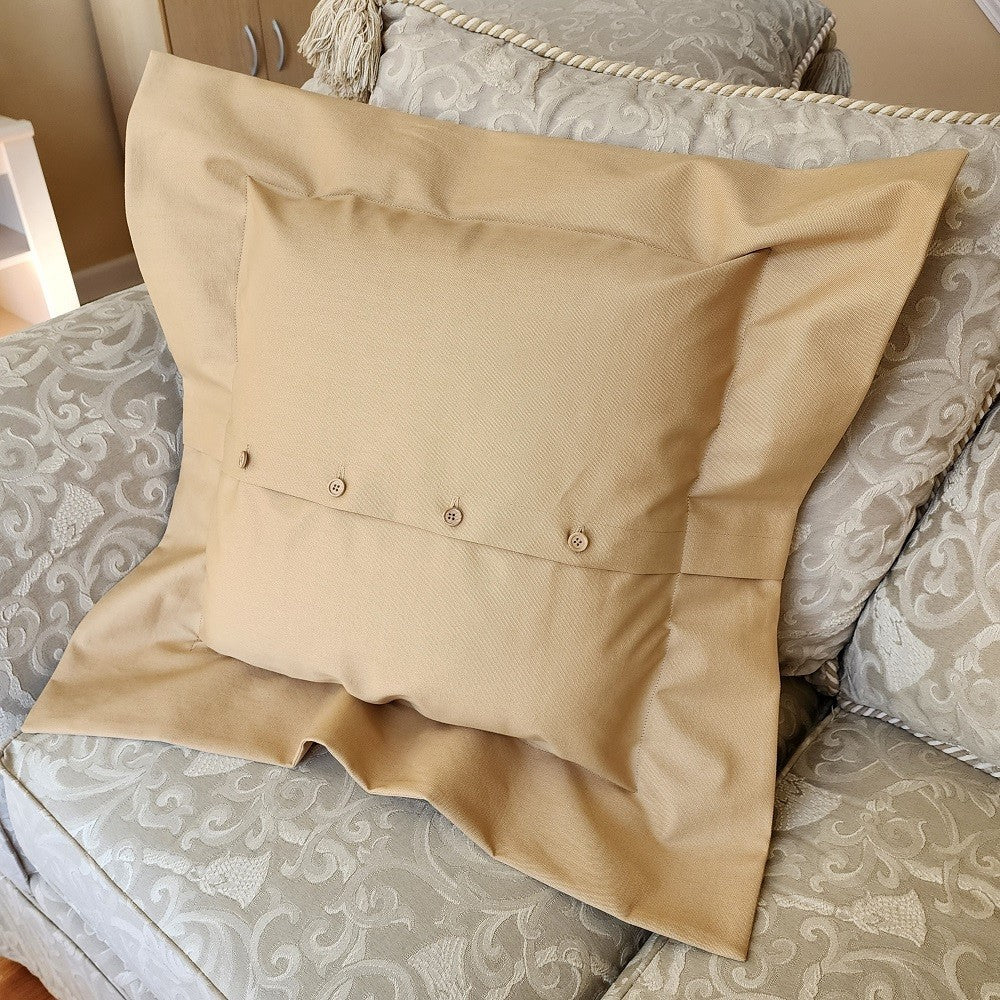 DANDELION TRIPTYCH Embroidered Pillow Cover