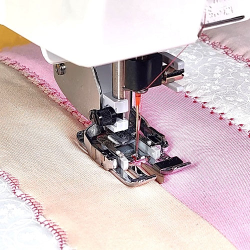 Interchangeable Decorative Guide Sole for the Walking Foot With Interchangeable Soles sewing 1