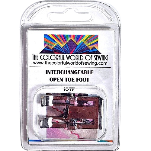 Interchangeable Open Toe Sole for the Walking Foot With Interchangeable Soles packaged